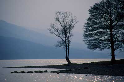 Wi8_Coniston Water, Contra-jour