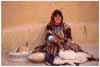 Berber Lady in Trogodyte village at Matmata